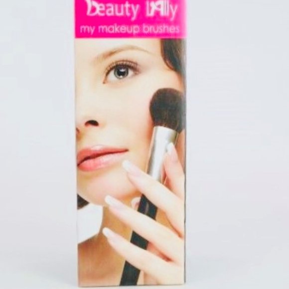 BEAUTY LALLY 10PC MAKE-UP BRUSH SET W/MIRROR - Picture 3 of 4